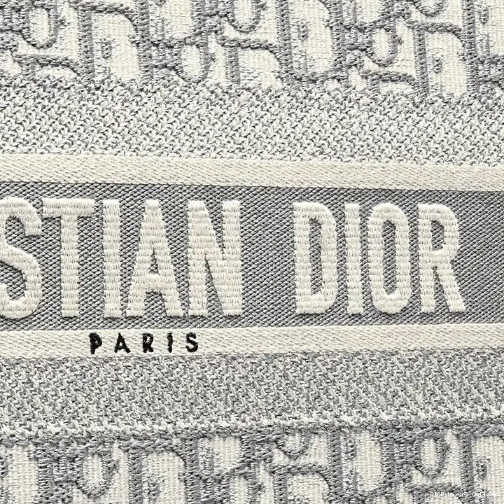 Cheap Motif Tote Canvas Book Oblique Dior Grey 0326 Luxury
